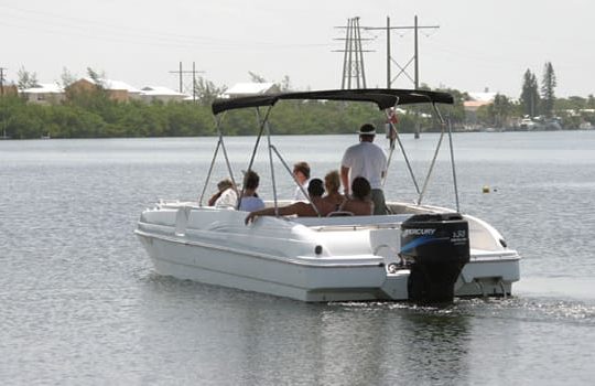 Key West 26′ Deck Boat Rental