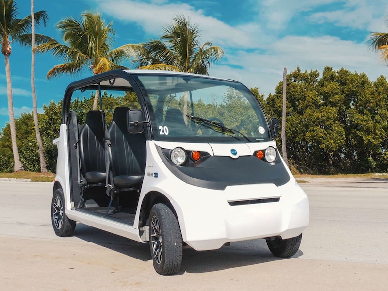Key West 4 Seater Electric Car Rental Image 1